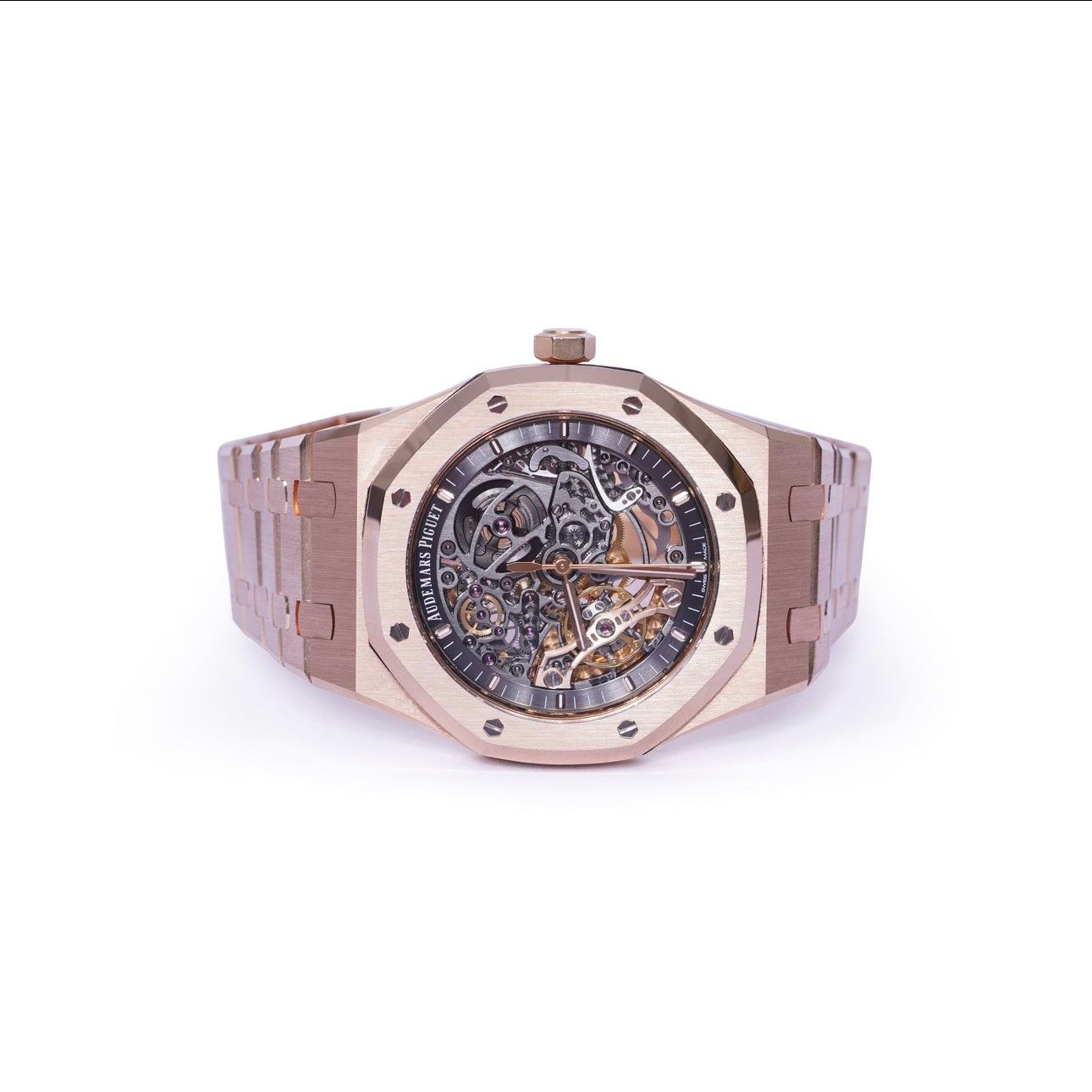 Audemars Piguet Royal Oak Skeleton Rose Gold | 15407OR.OO.1220OR.01|