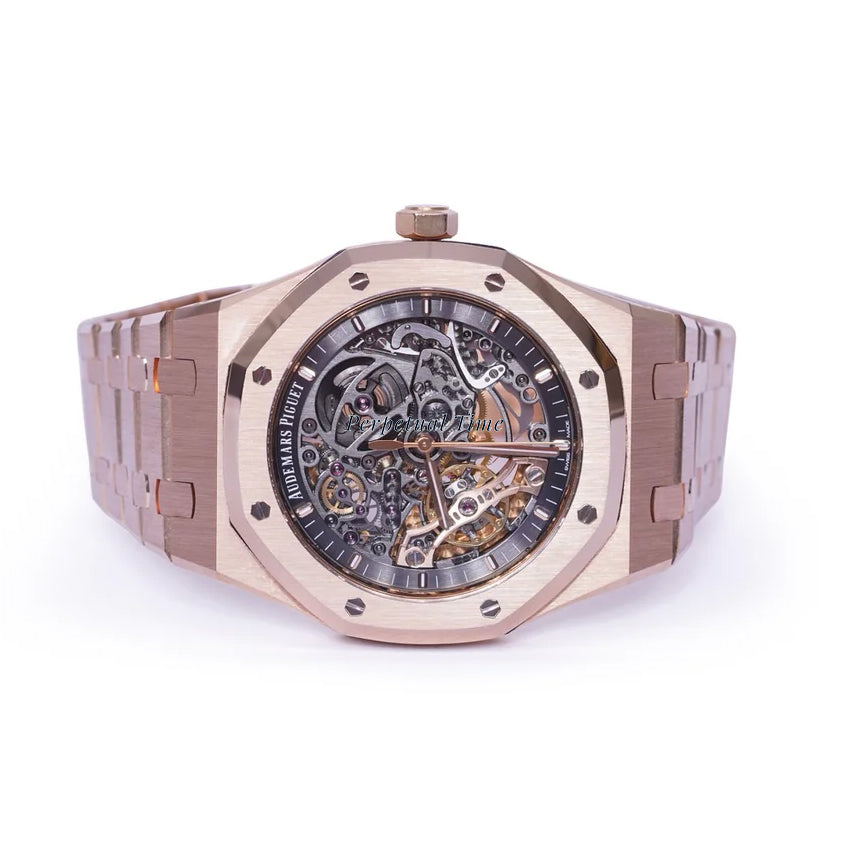 Audemars Piguet Royal Oak Skeleton Rose Gold | 15407OR.OO.1220OR.01|