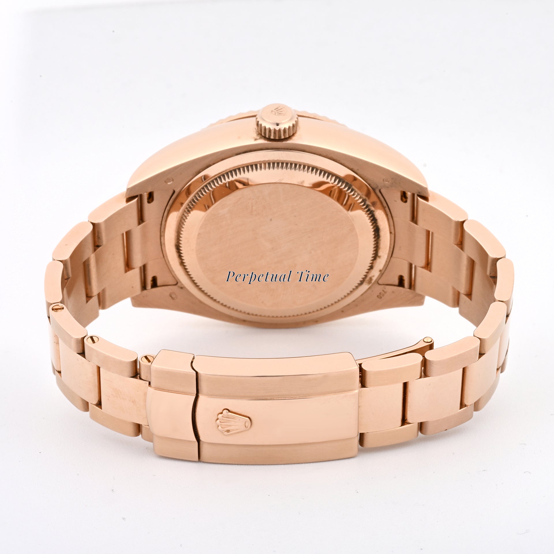 Rolex Sky-Dweller 326935 Rose Gold Slate Dial on Oyster Band