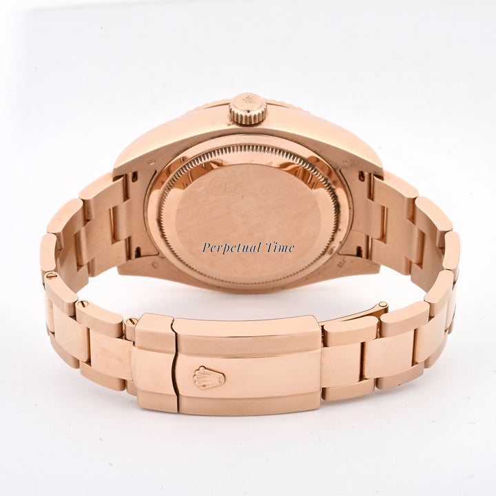 Rolex Sky-Dweller 326935 Rose Gold Slate Dial on Oyster Band