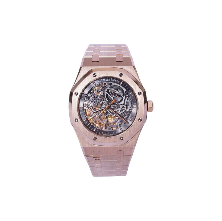 Audemars Piguet Royal Oak Skeleton Rose Gold | 15407OR.OO.1220OR.01|