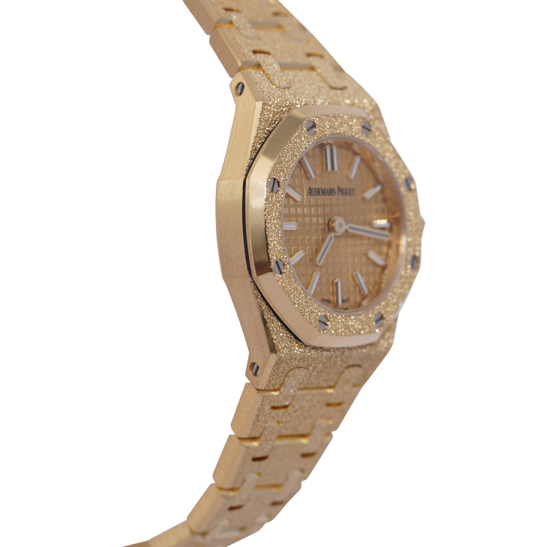 Audemars Piguet Royal Oak Mini Frosted Yellow Gold 23mm 67630BA.GG