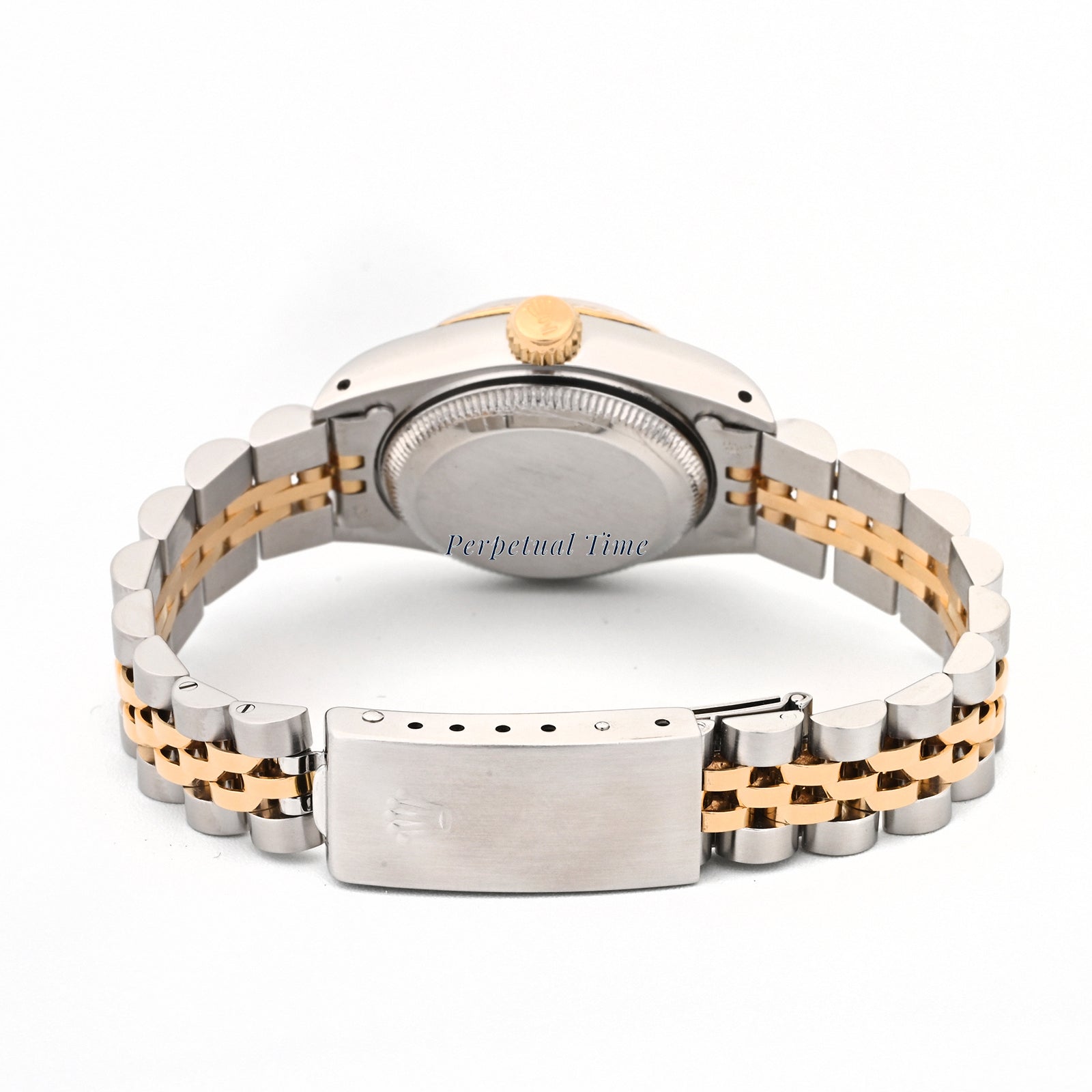 Rolex Datejust Lady Champagne Stick Dial on Jubilee band 69173