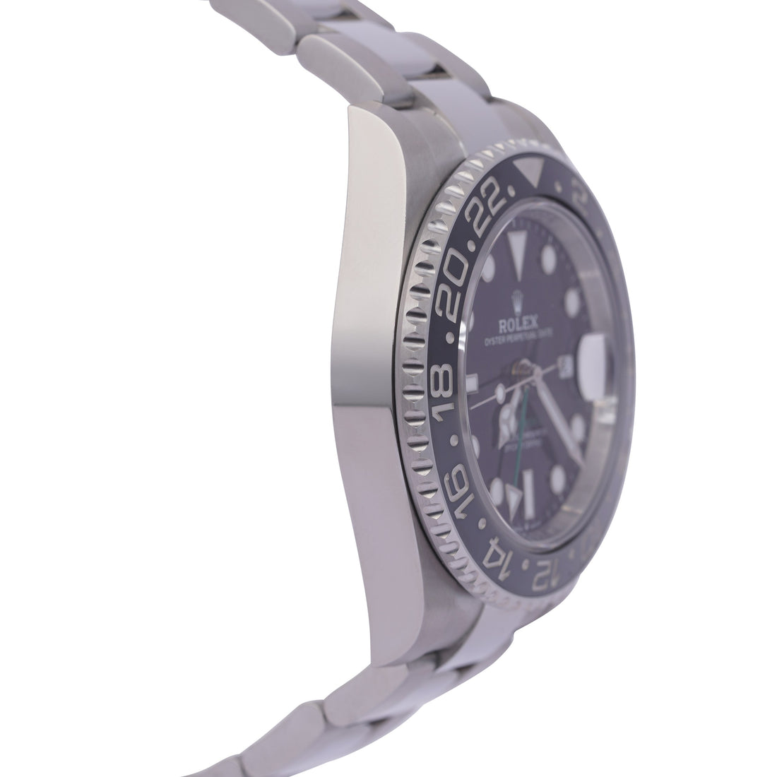 ROLEX GMT MASTER II BRUCE WAYNE STAINLESS STEEL 40MM 126710GRNR| CERAMIC BEZEL | OYSTER BAND |