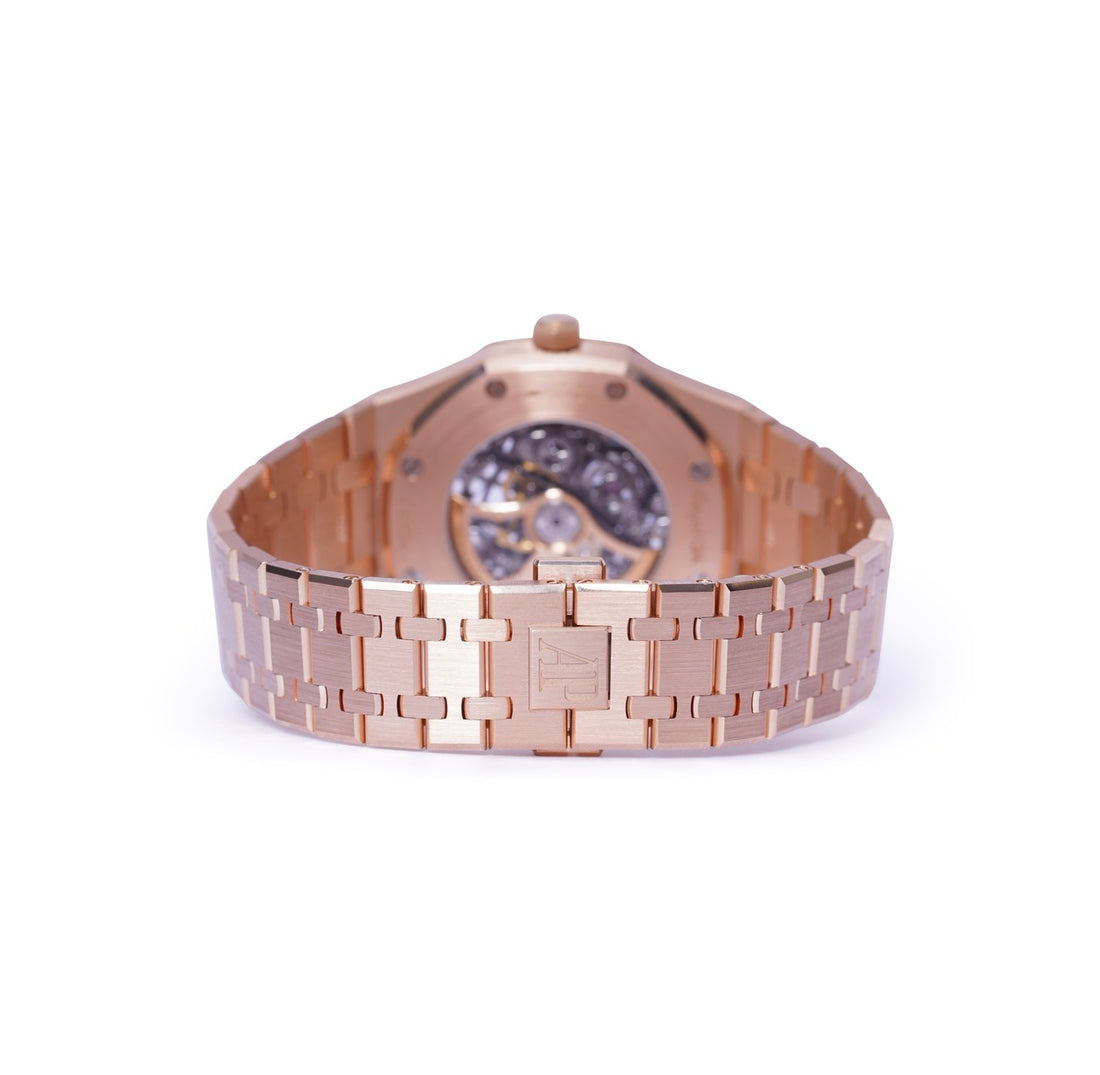 Audemars Piguet Royal Oak Skeleton Rose Gold | 15407OR.OO.1220OR.01|