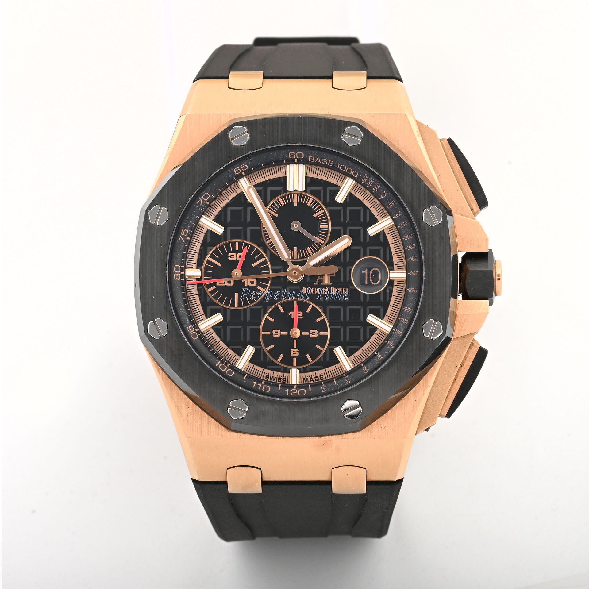 Audemars Piguet Royal Oak Offshore Chronograph 44mm Rose Gold 26401RO Black Dial