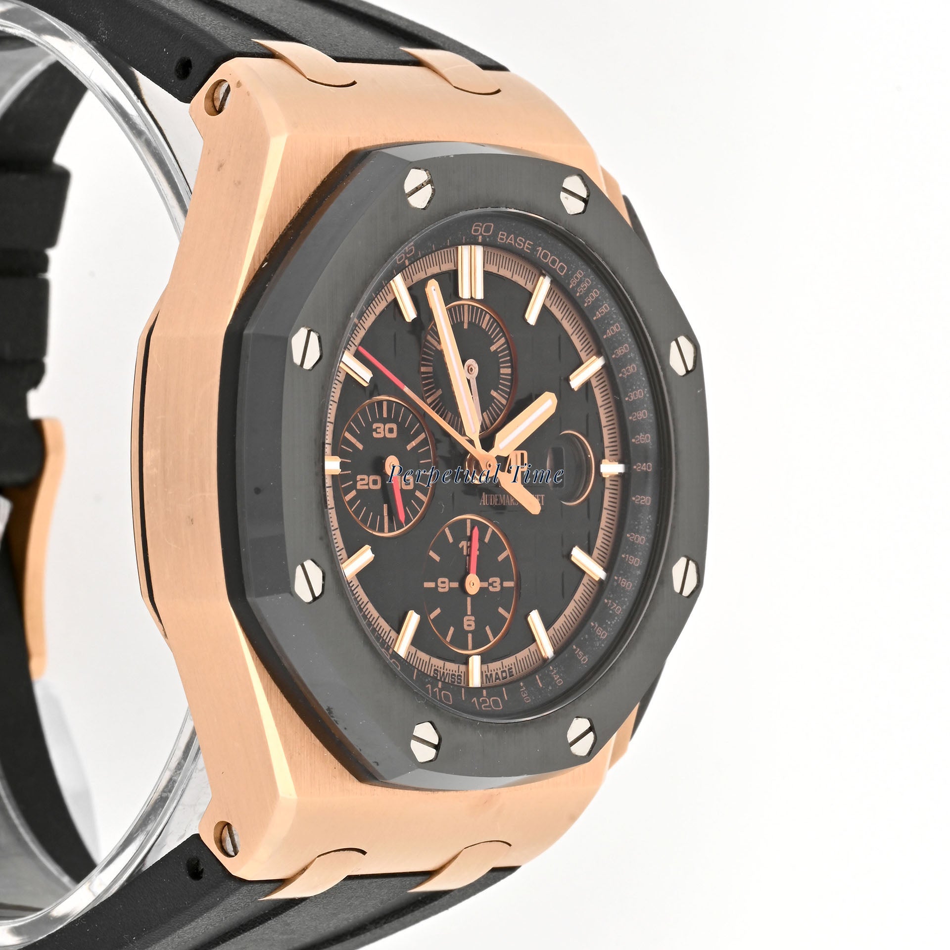 Audemars Piguet Royal Oak Offshore Chronograph 44mm Rose Gold 26401RO Black Dial