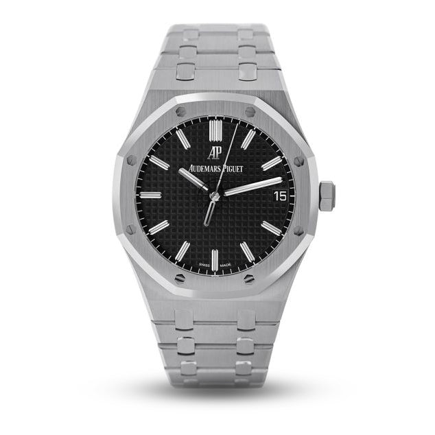 Audemars Piguet Royal Oak 41mm Stainless Steel 15500ST Black Dial | STAINLESS STEEL BAND |