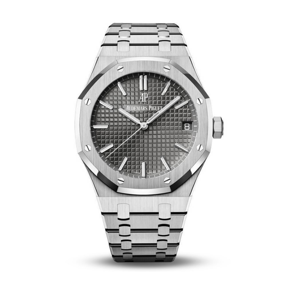 Audemars Piguet Royal Oak 37mm 15550ST 50th Anniversary |Grey Dial| Stainless Steel Band|