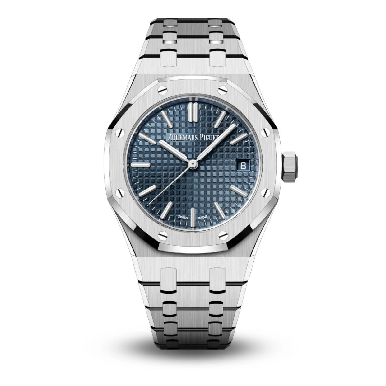 Audemars Piguet Royal Oak 37mm 15550ST 50th Anniversary| Blue Dial| Stainless Steel Band|