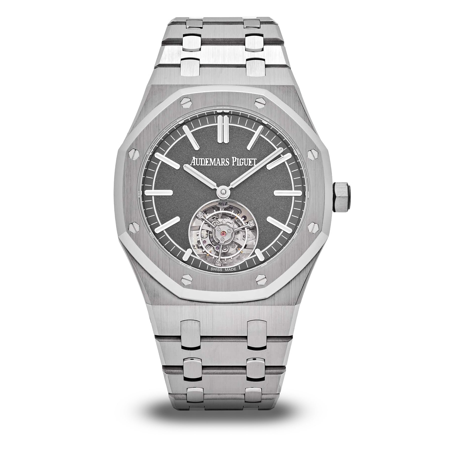 Audemars Piguet Royal Oak 26530TI Titanium 41mm Flying Tourbillon | Gray dial|