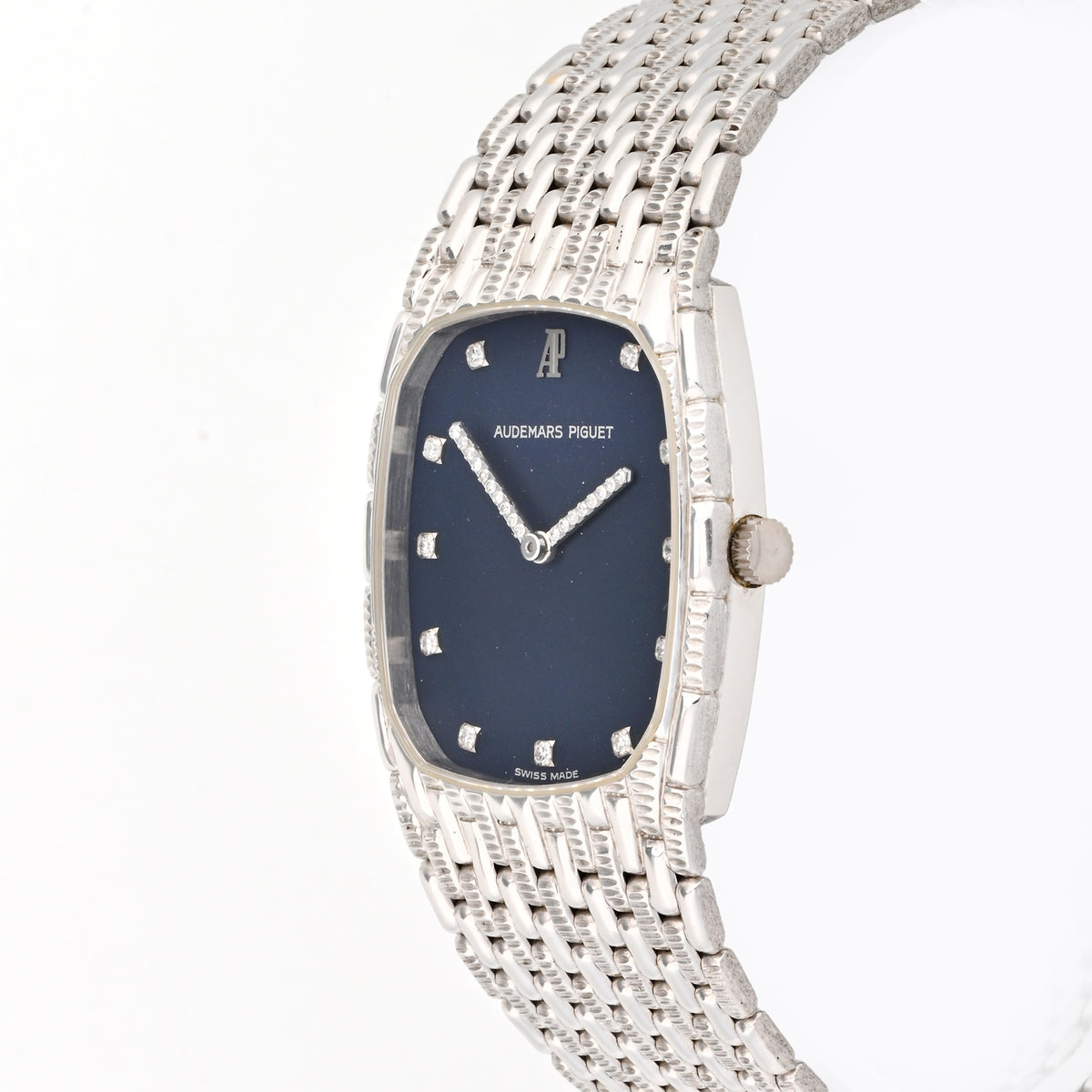 Audemars Piguet Cobra White Gold 14975BC Navy Blue Dial 27mm