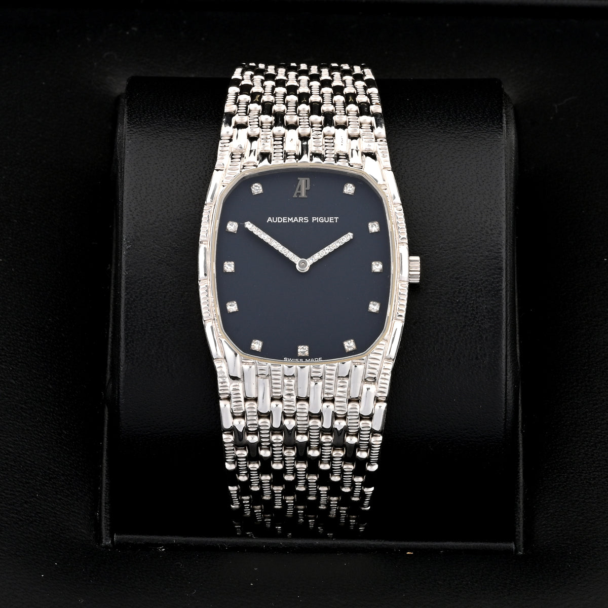 Audemars Piguet Cobra White Gold 14975BC Navy Blue Dial 27mm