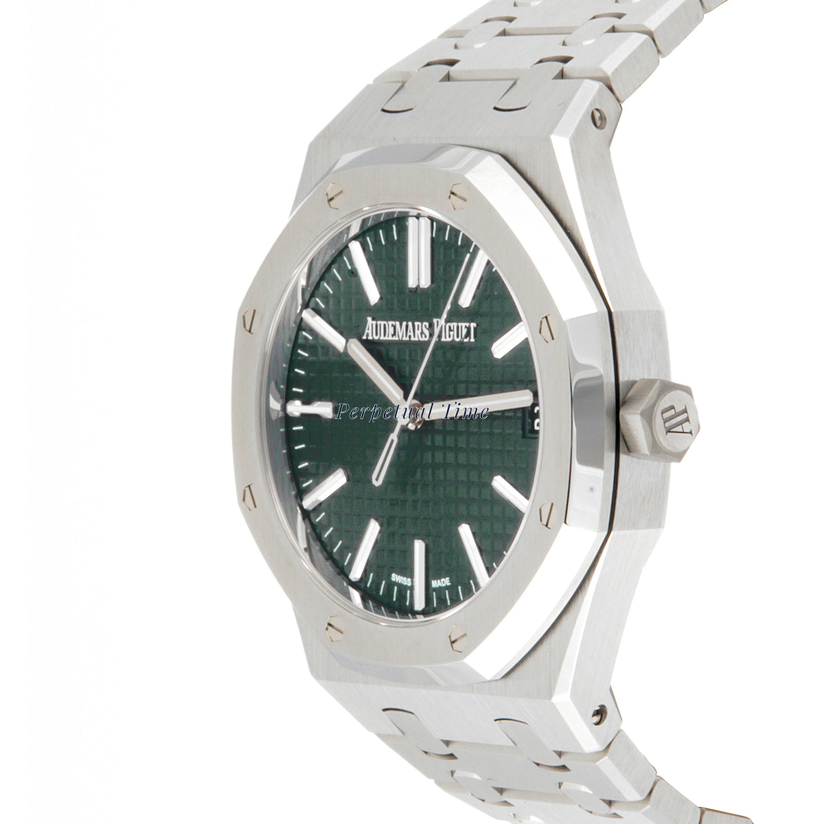 Audemars Piguet Royal Oak 15510ST Green Dial 41mm Stainless Steel