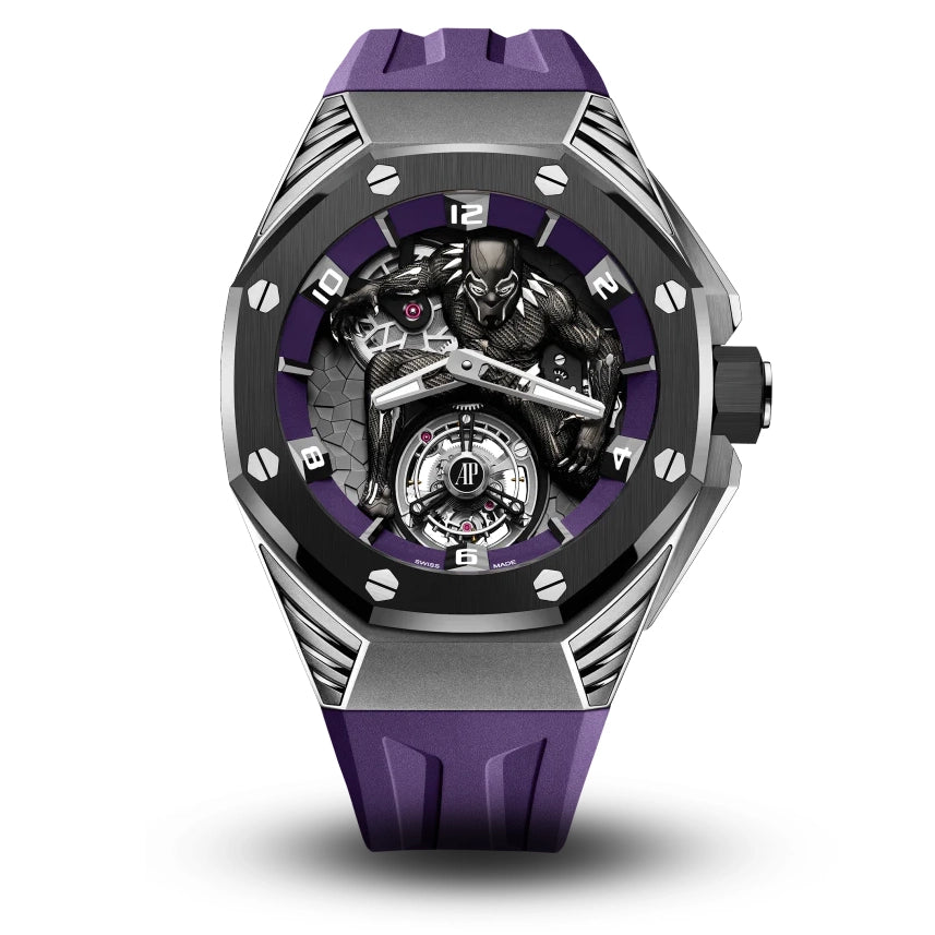 Audemars Piguet Royal Oak Concept Black Panther Flying Tourbillon 44mm Titanium 26620IO
