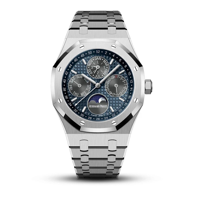 Audemars Piguet Royal Oak Perpetual Calendar 26574TI 41mm Titanium | Blue Dial| Titanium band |