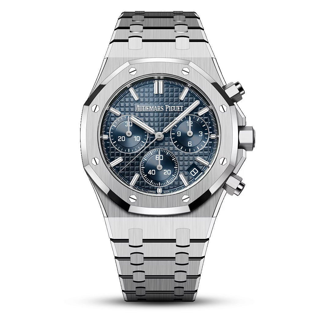 Audemars Piguet Royal Oak Chronograph 26240ST 41mm Stainless Steel | Blue Dial