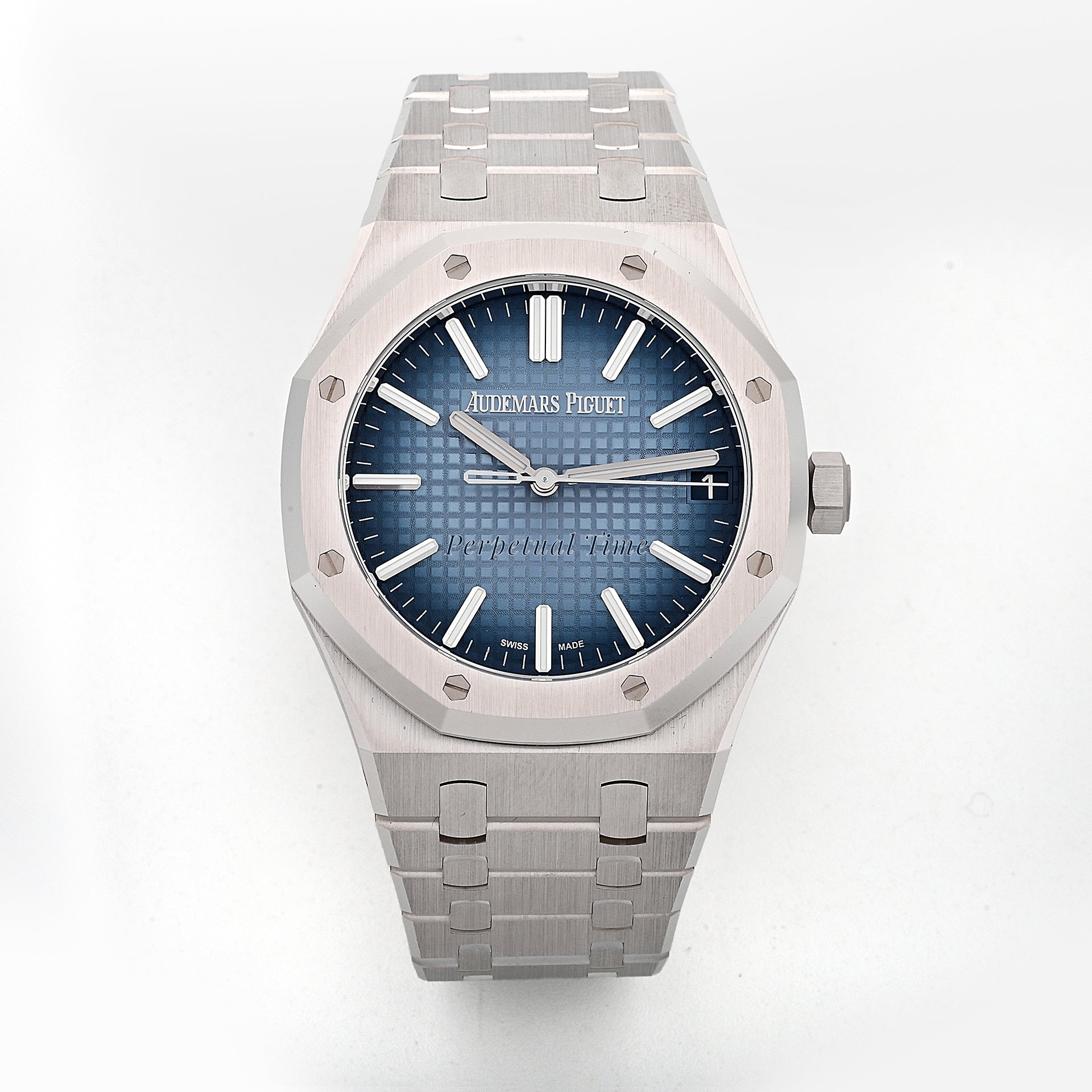 Audemars Piguet Royal Oak 15510BC Smoked Blue w/ Grande Tapisserie