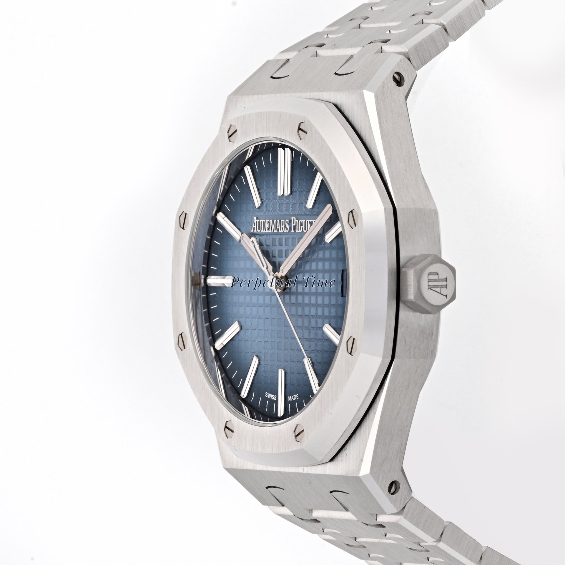 Audemars Piguet Royal Oak 15510BC Smoked Blue w/ Grande Tapisserie