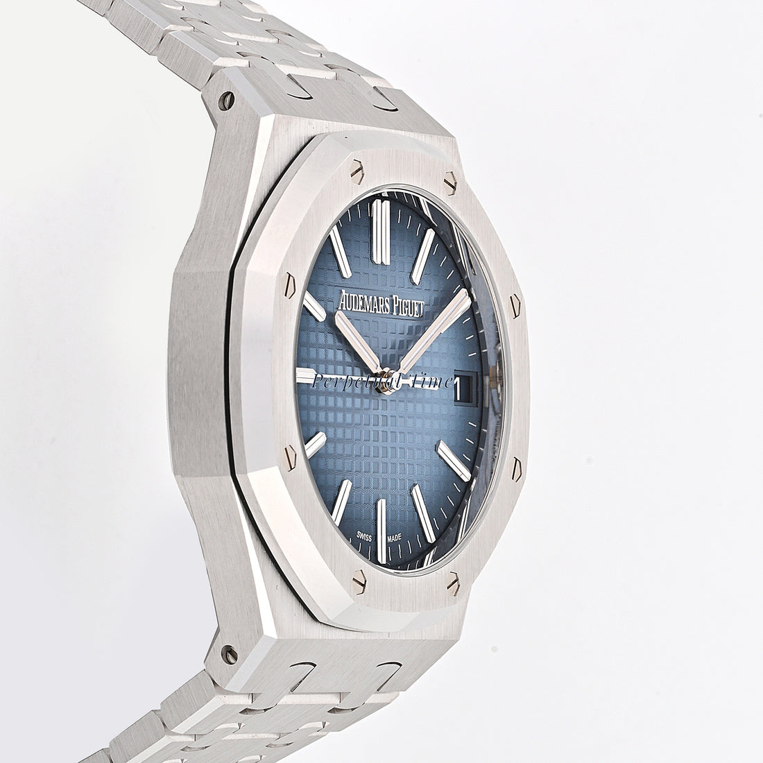 Audemars Piguet Royal Oak 15510BC Smoked Blue w/ Grande Tapisserie