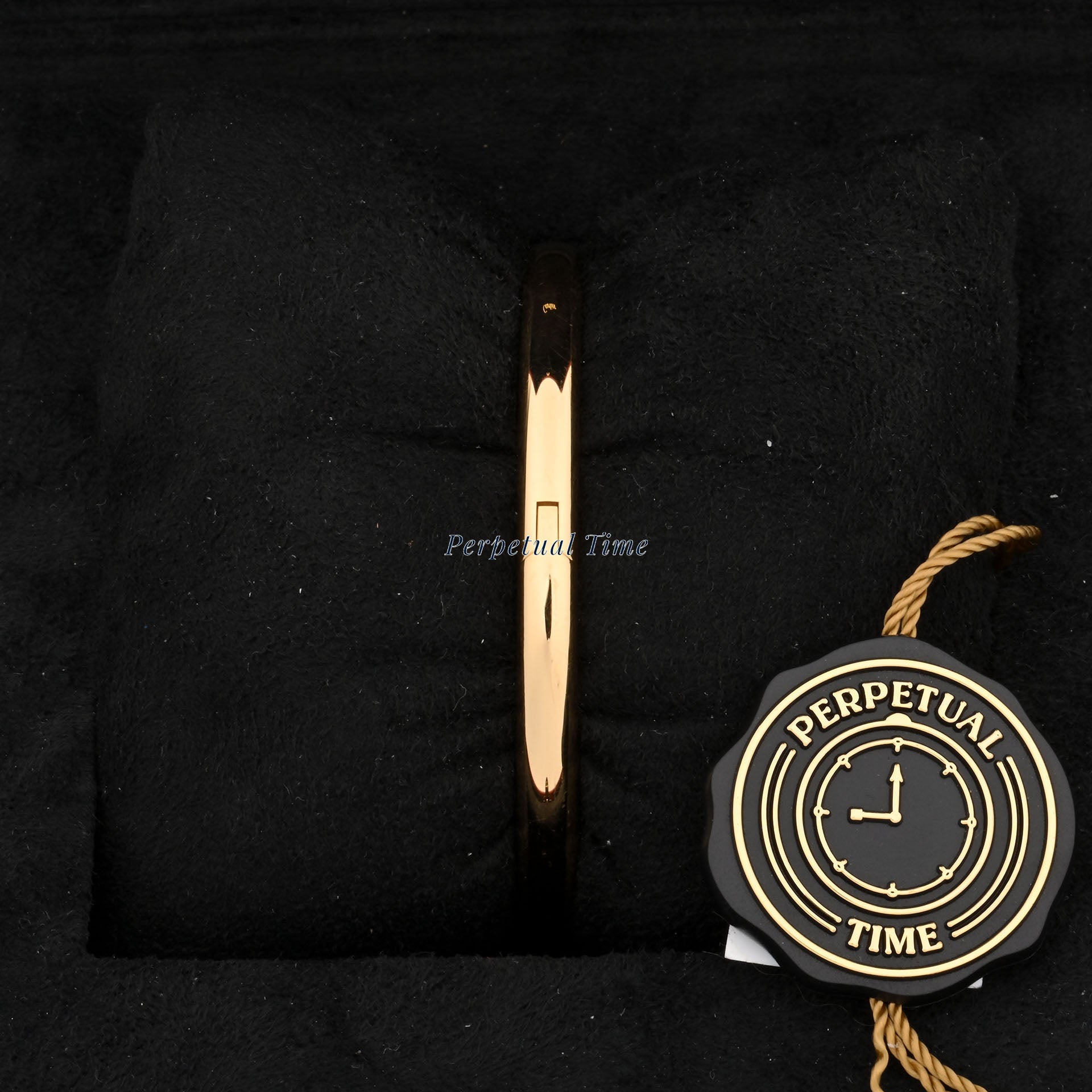 Cartier Baignoire Mini WGBA0018 18K Yellow Gold Size 15