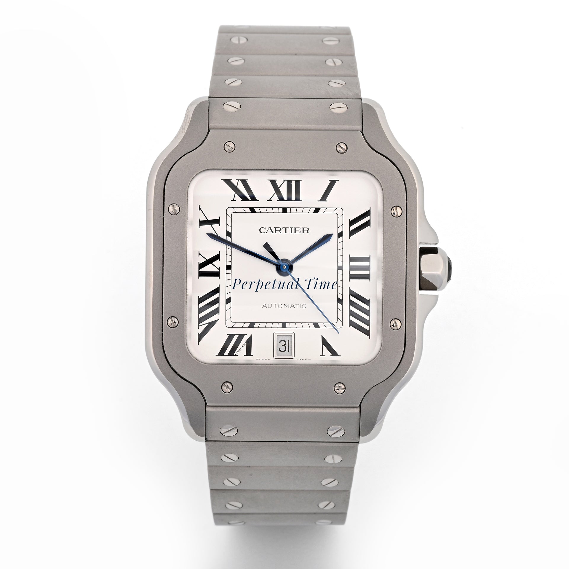 Cartier Santos 4683 - WSSA0089 White Roman