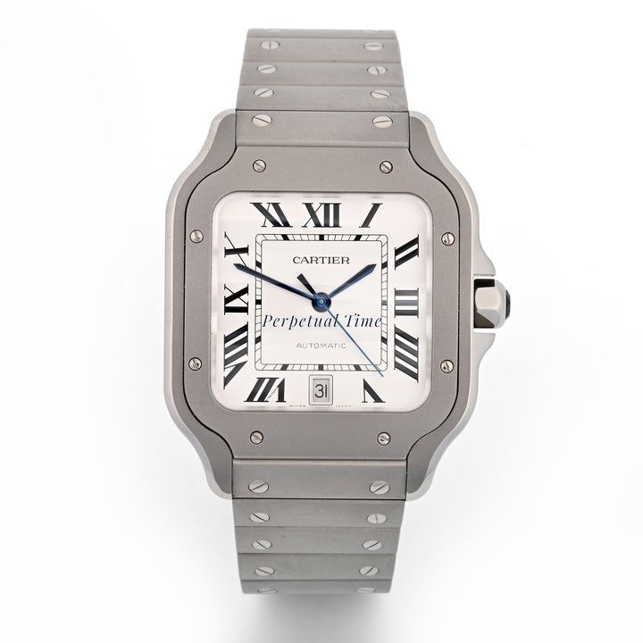Cartier Santos 4683 - WSSA0089 White Roman