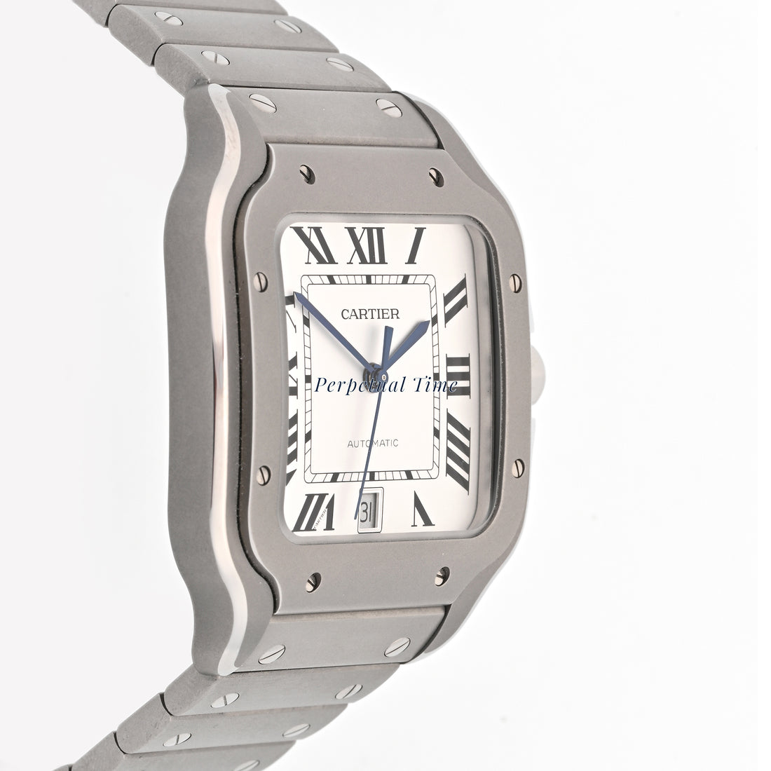 Cartier Santos 4683 - WSSA0089 White Roman