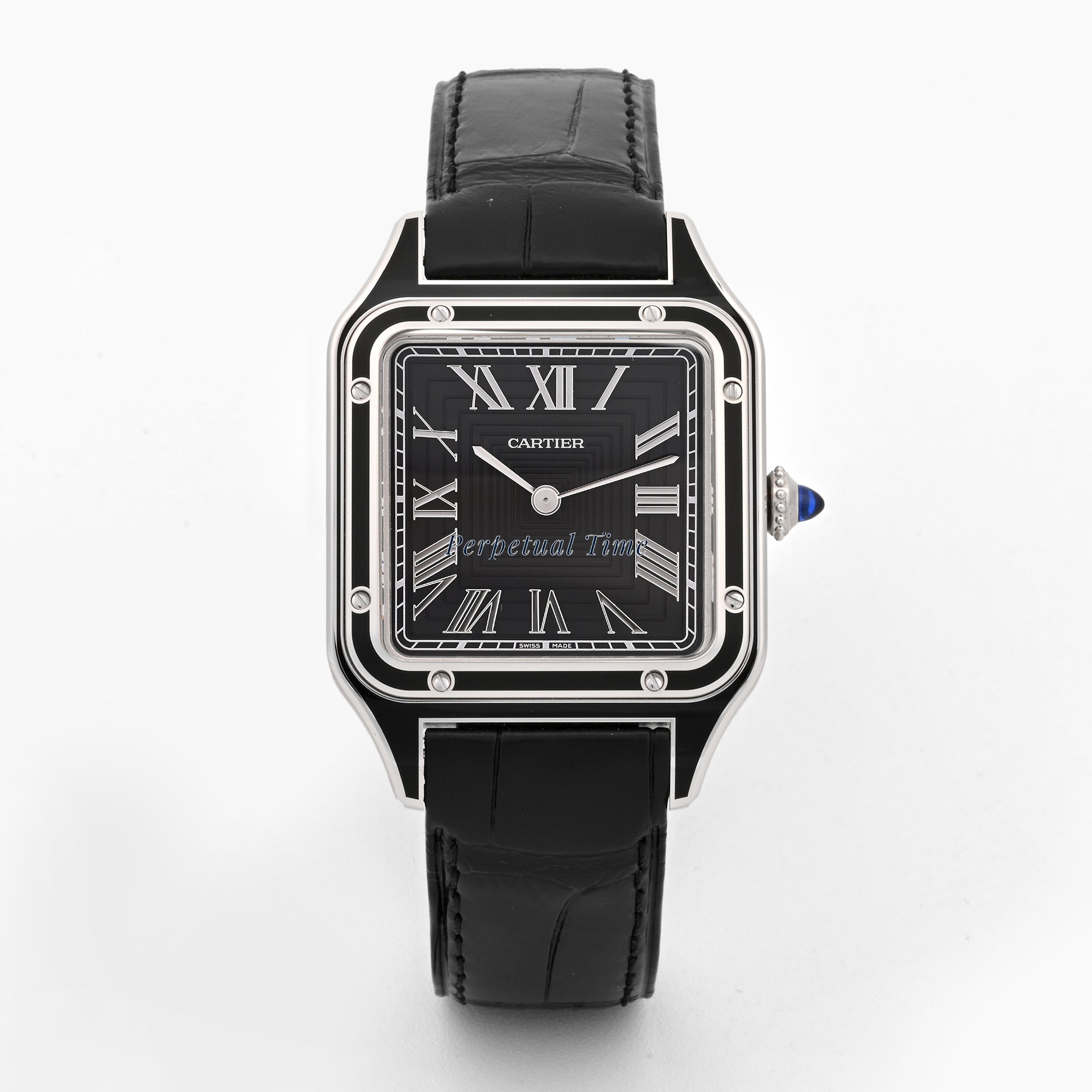 Cartier Santos Dumont 9328 WSSA0046 - Black Roman