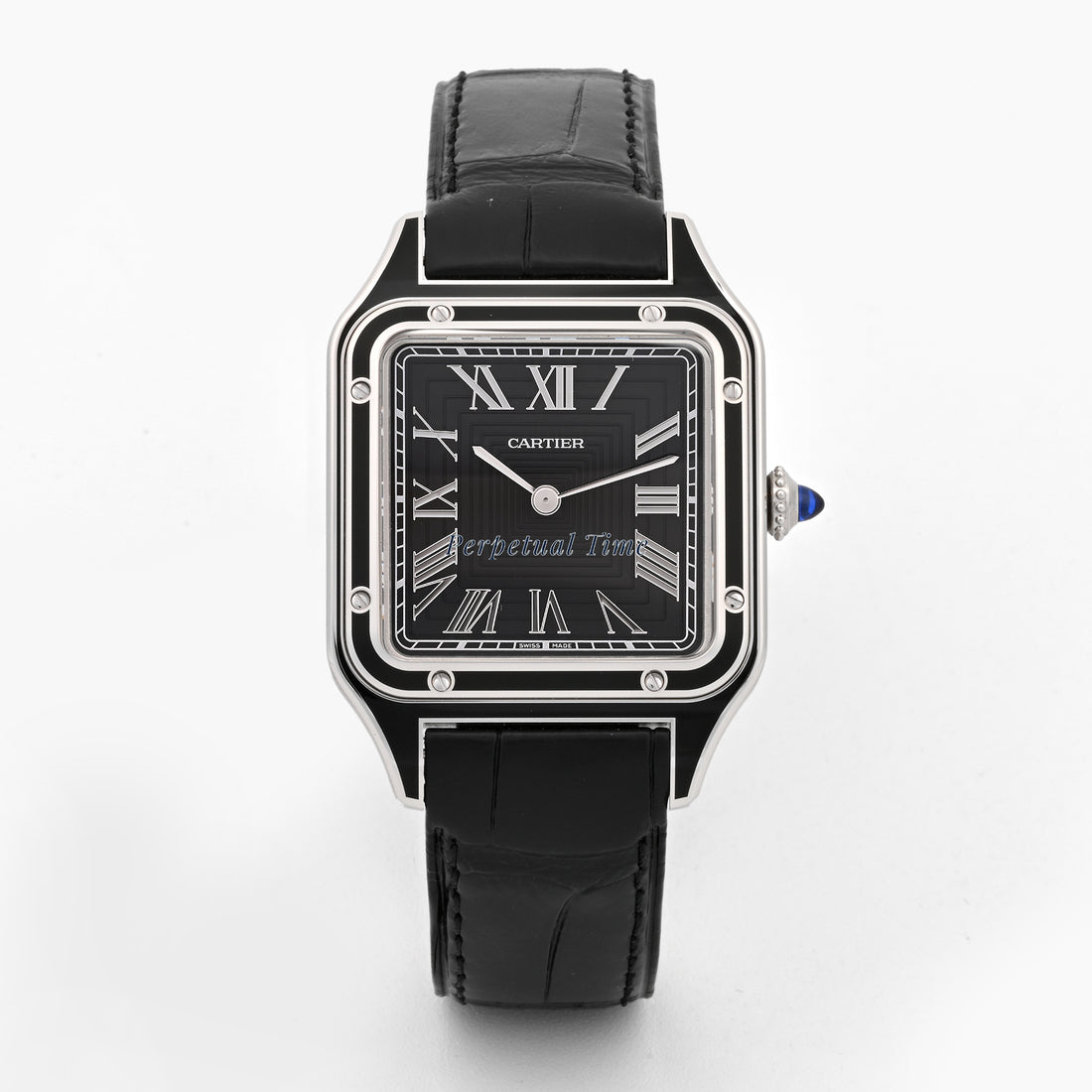 Cartier Santos Dumont 9328 WSSA0046 - Black Roman
