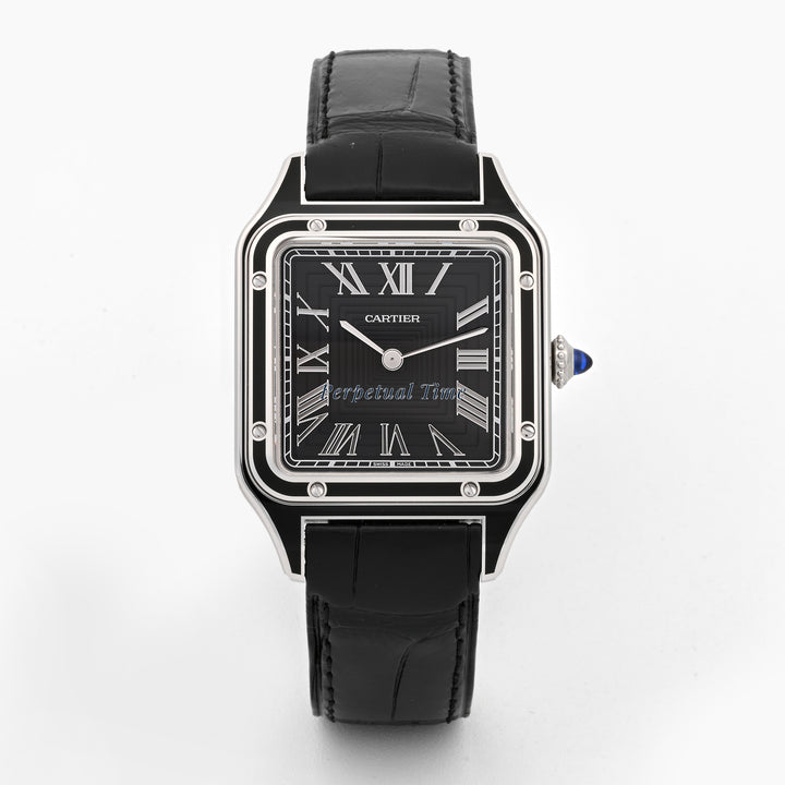 Cartier Santos Dumont 9328 WSSA0046 - Black Roman