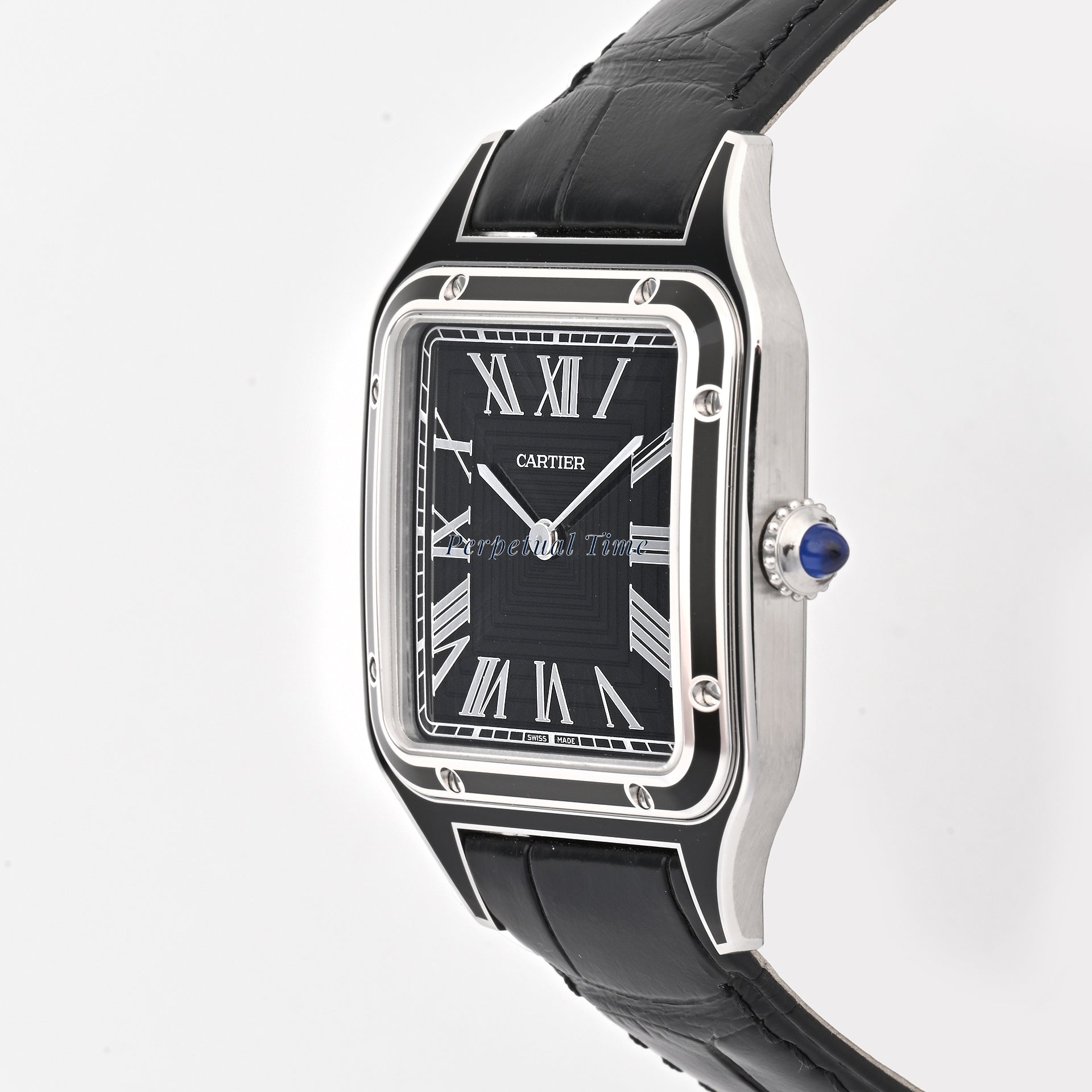 Cartier Santos Dumont 9328 WSSA0046 - Black Roman