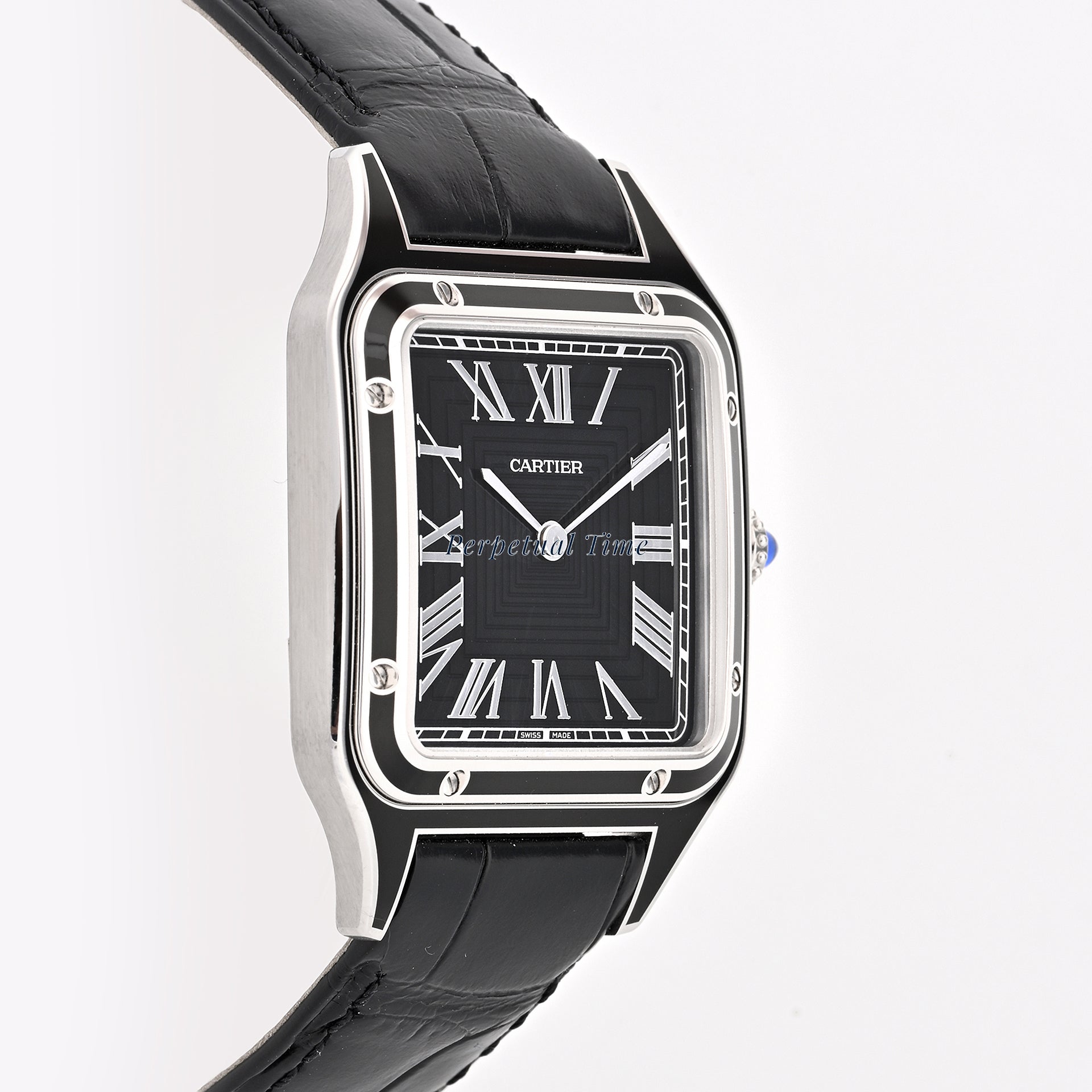 Cartier Santos Dumont 9328 WSSA0046 - Black Roman