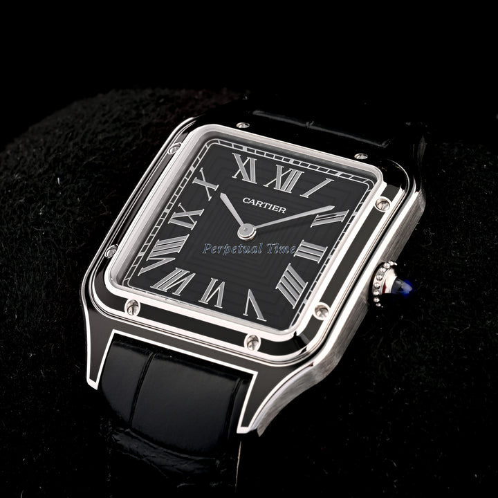 Cartier Santos Dumont 9328 WSSA0046 - Black Roman