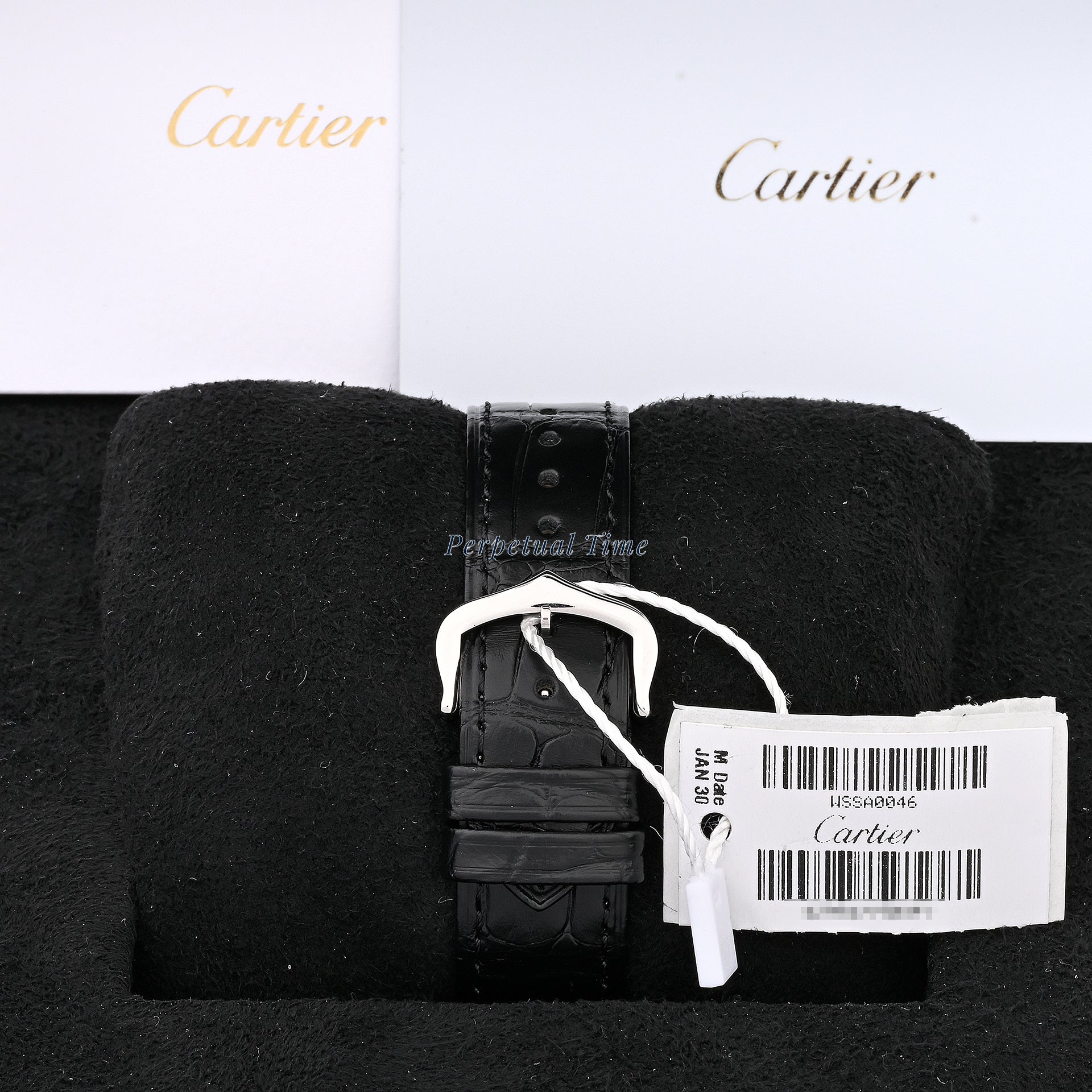 Cartier Santos Dumont 9328 WSSA0046 - Black Roman