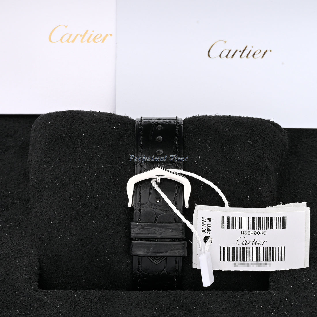 Cartier Santos Dumont 9328 WSSA0046 - Black Roman
