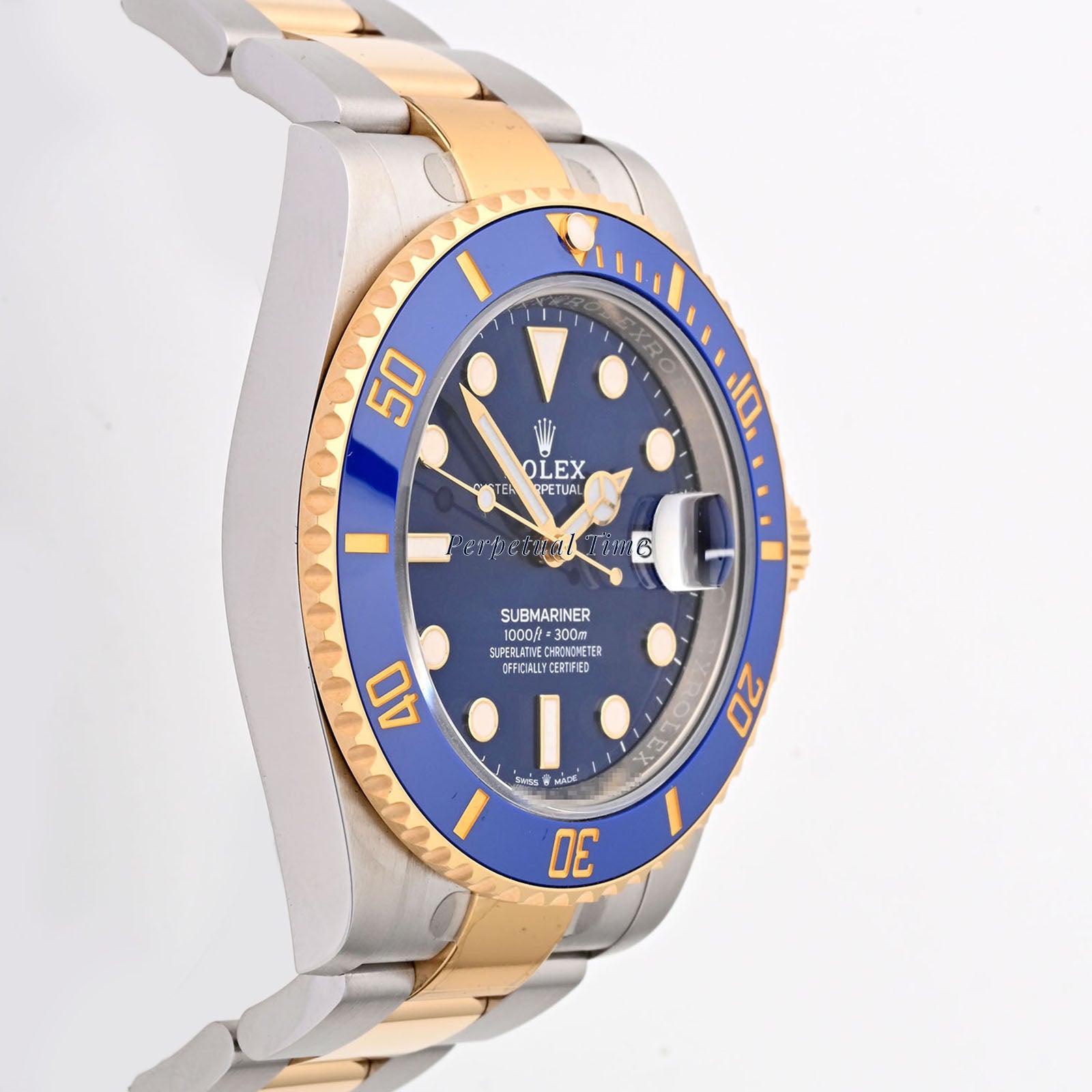 Rolex Submariner Blue Dial on Oyster band 126613LB Card 2021