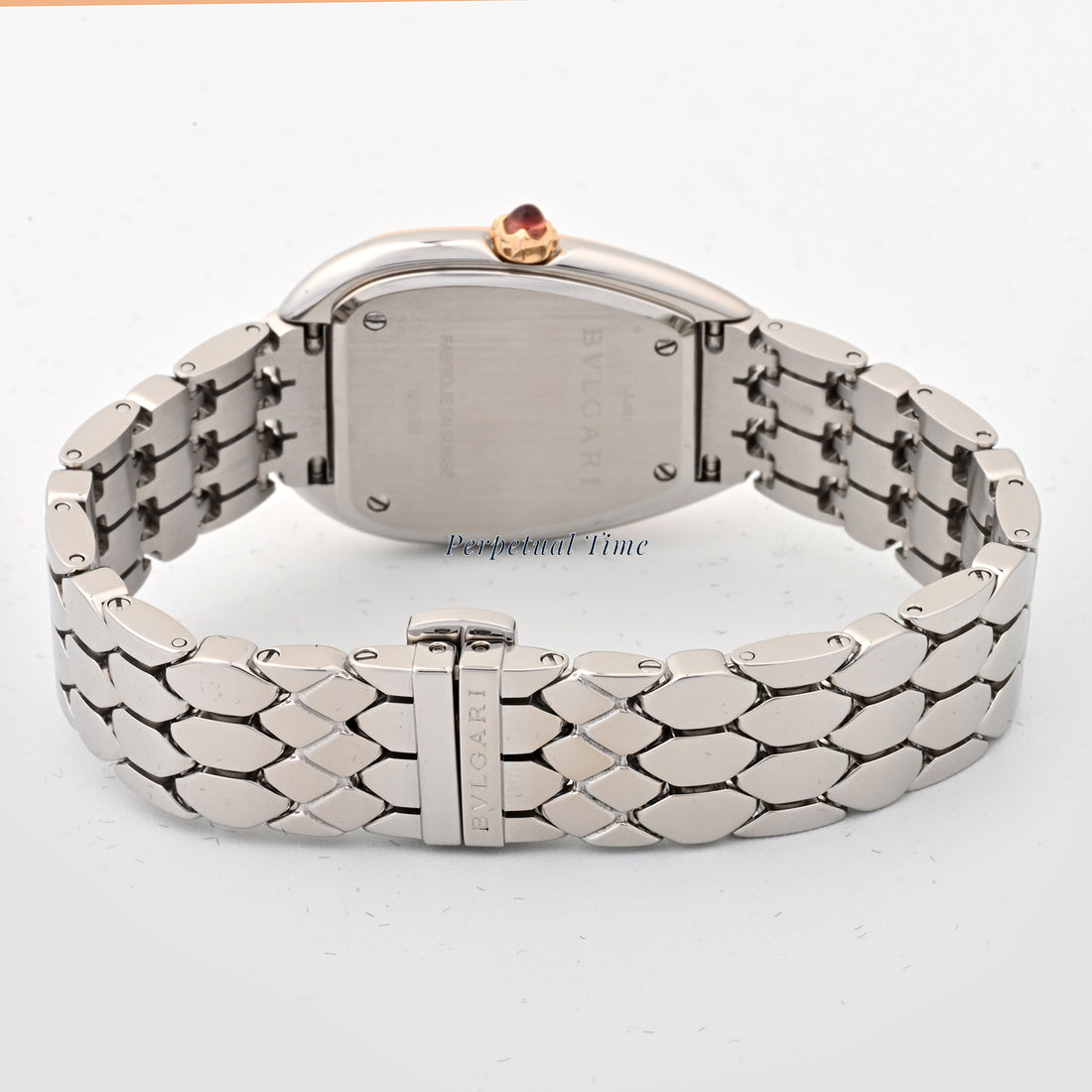 Bvlgari Serpenti Seduttori Silver dial Dial on Bracelet band SP33WSPGD Card