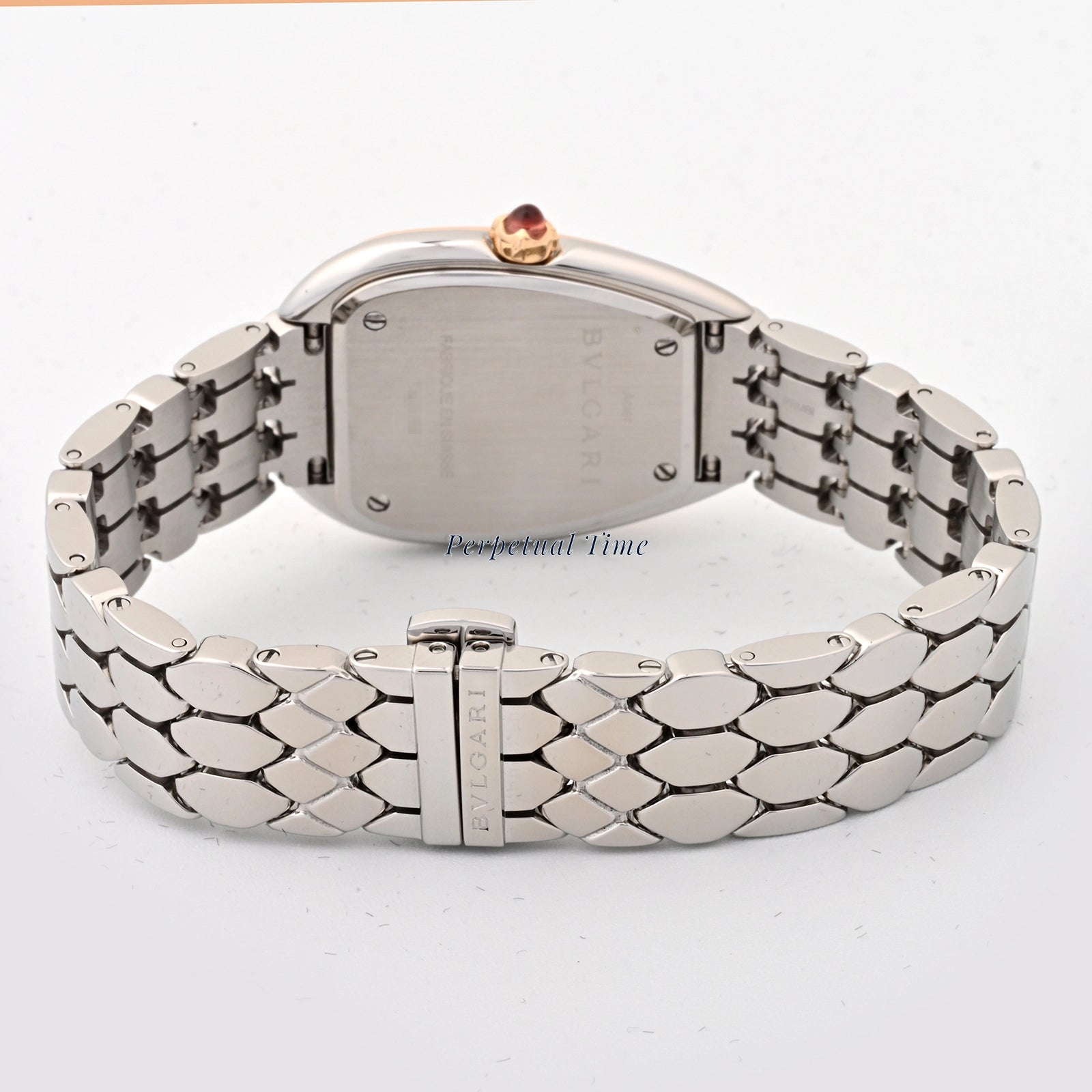 Bvlgari Serpenti Seduttori Silver dial Dial on Bracelet SP33WSPGD Card