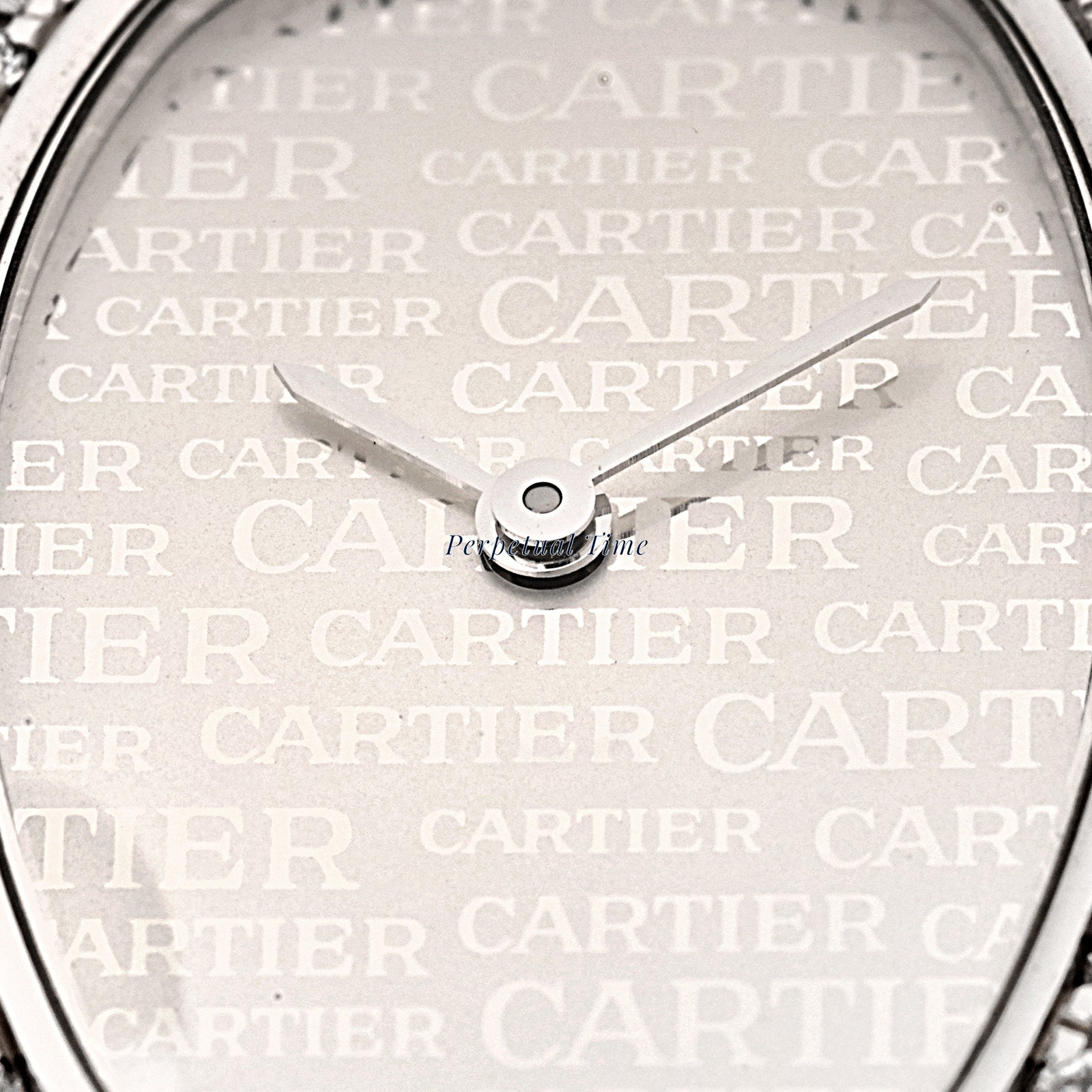 Cartier Baignoire Cartier Dial Dial on White Gold band WB5114L2