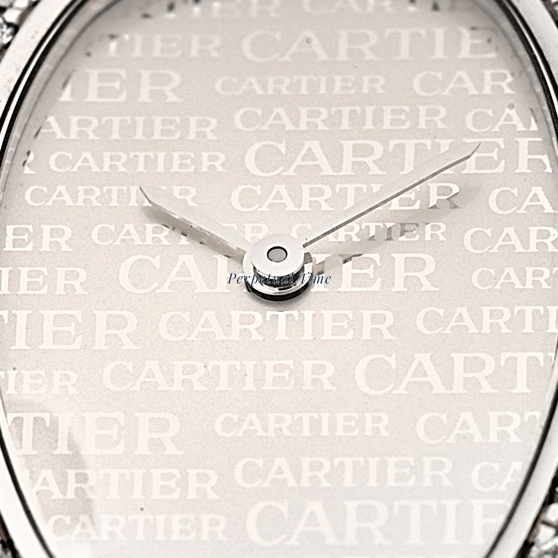 Cartier Baignoire Cartier Dial Dial on White Gold band WB5114L2