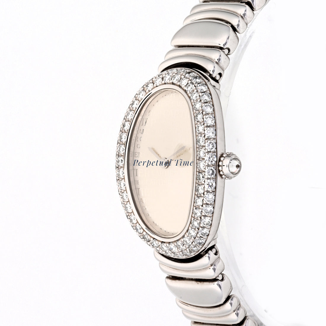 Cartier Baignoire Cartier Dial Dial on White Gold band WB5114L2