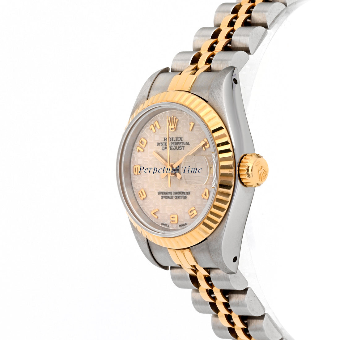 Rolex Datejust Lady arabic dial Dial on Jubilee band 69173 Papers