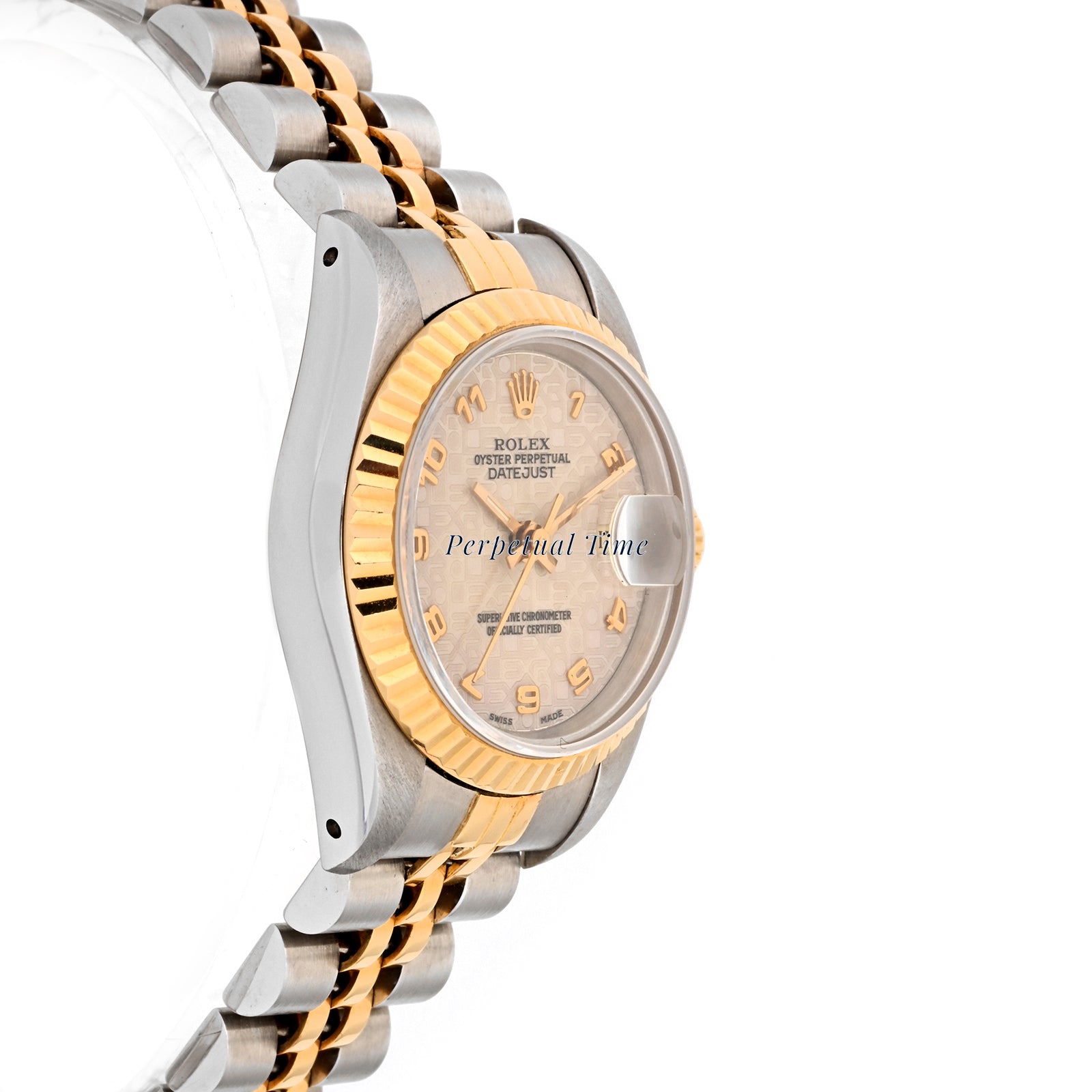 Rolex Datejust Lady arabic dial Dial on Jubilee band 69173 Papers