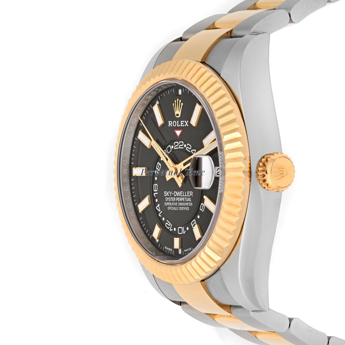 Rolex SkyDweller Black Dial on Oyster 326933 Card 2023
