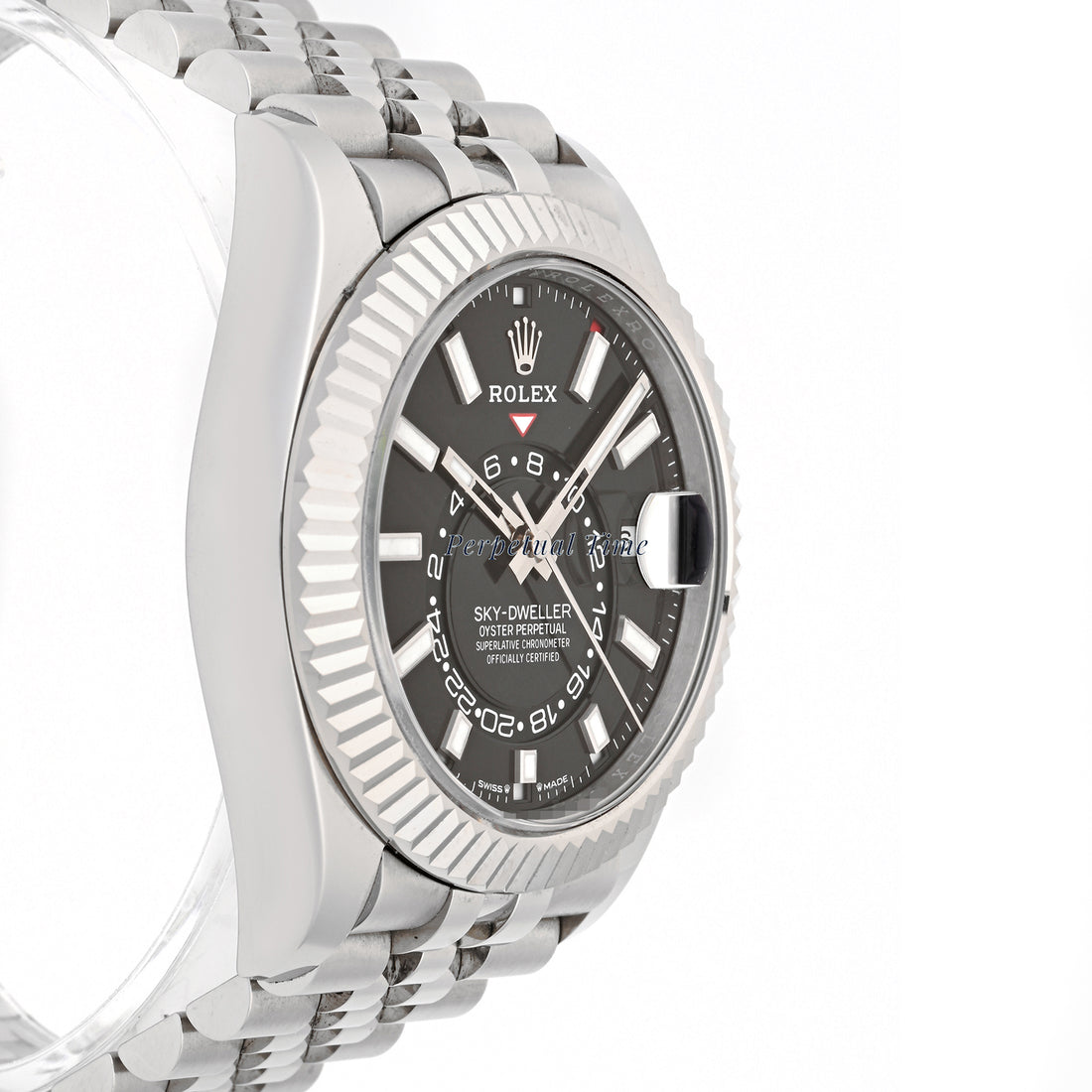 Rolex SkyDweller Black Index Dial on Jubilee band 336934 Card 2024