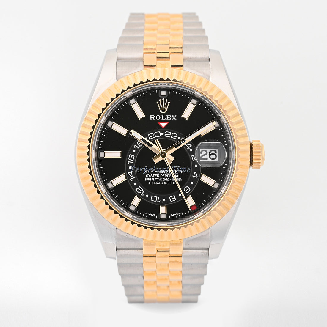 Rolex SkyDweller Black Dial on Jubilee band 326933 Card 2023