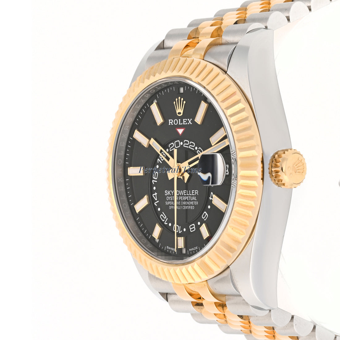 Rolex SkyDweller Black Dial on Jubilee band 326933 Card 2023