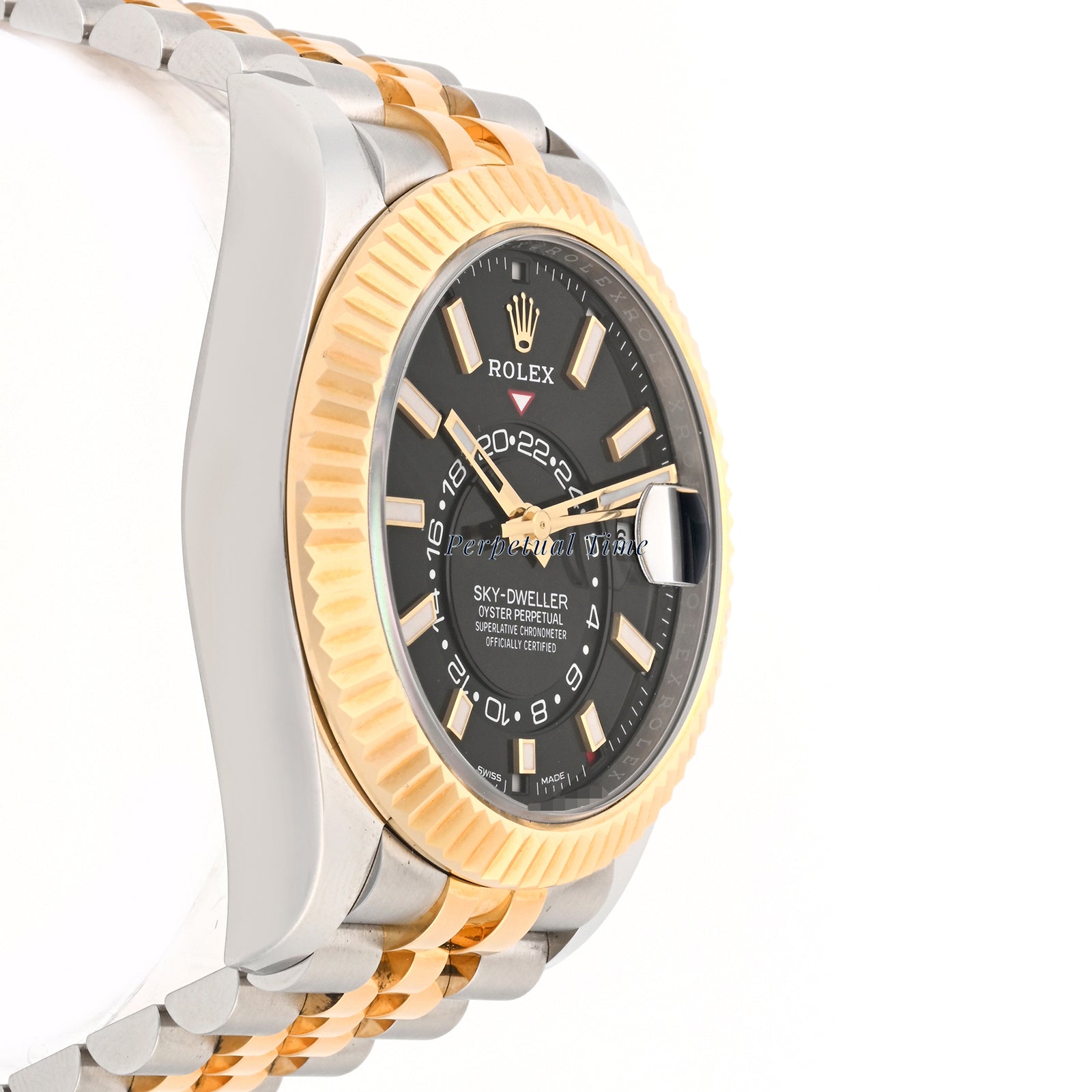 Rolex SkyDweller Black Dial on Jubilee band 326933 Card 2023