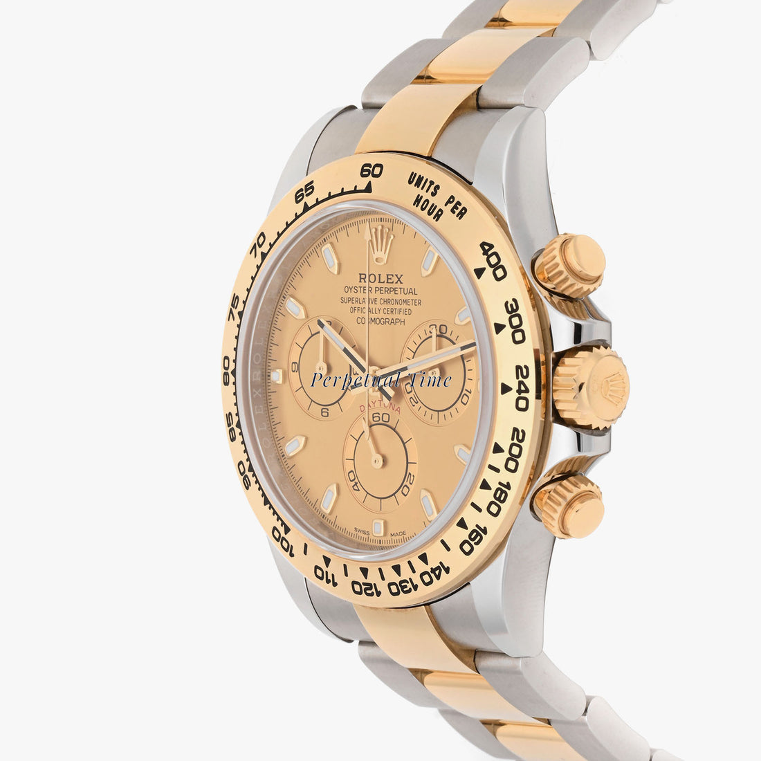 Rolex Daytona Champagne Index Dial on Oyster band 116503 Card 2022